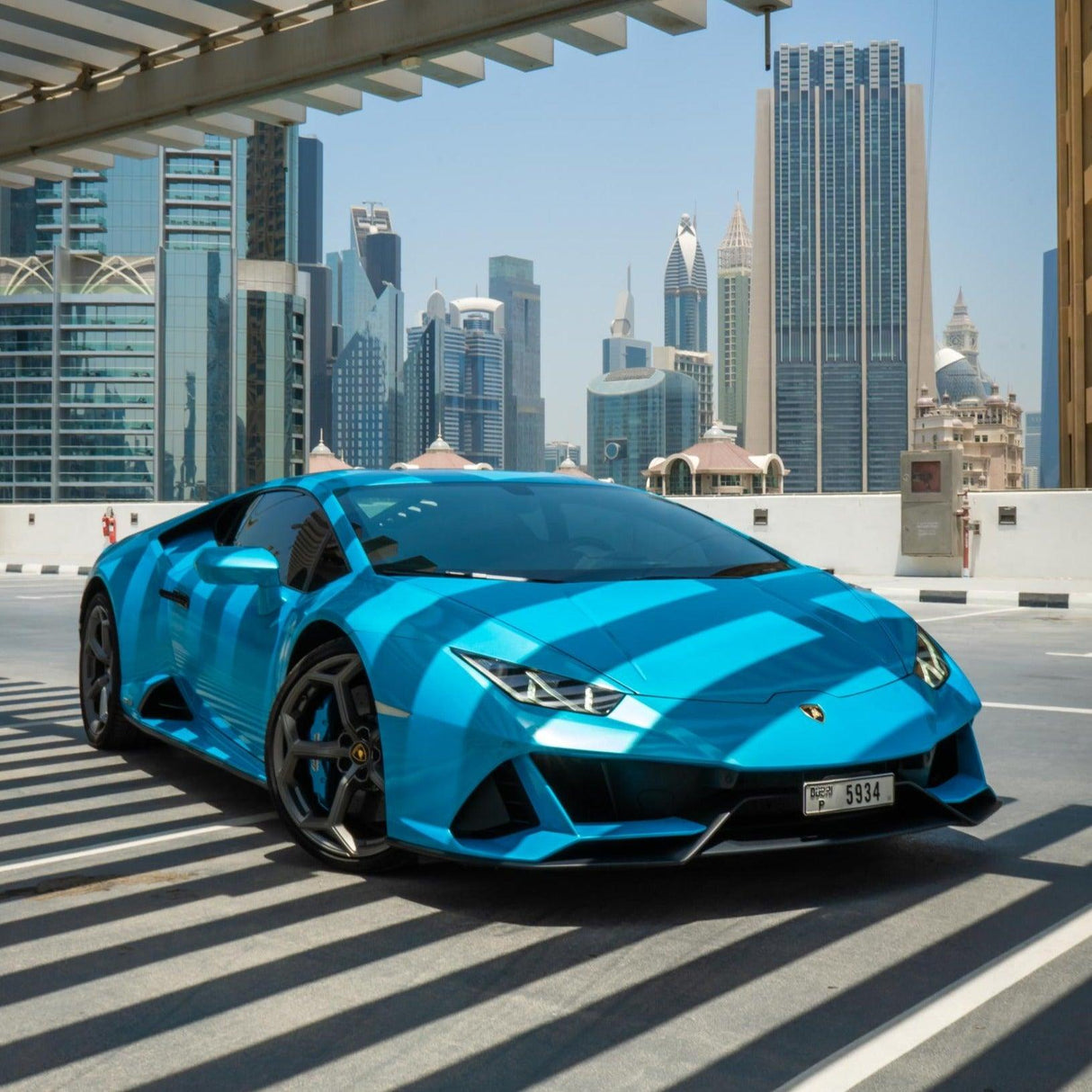 Lamborghini Huracan Blue 2020