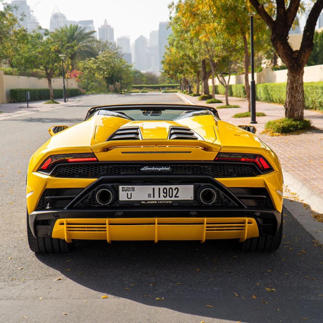 Lamborghini Huracan Evo Spyder 2022 - Sydney Luxury Car Rental
