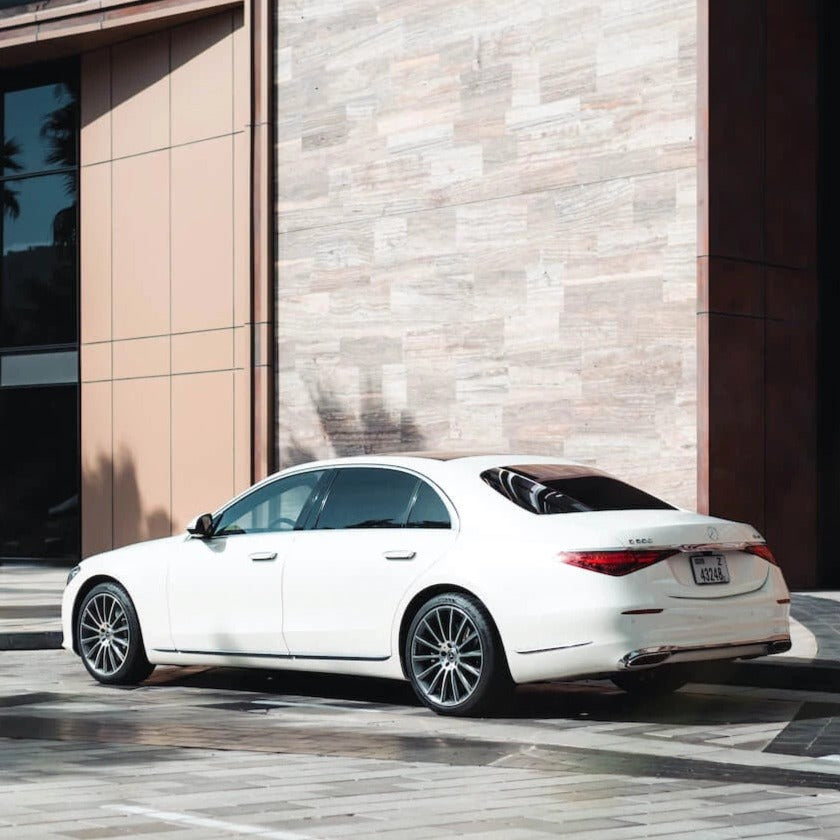 Mercedes S500 White