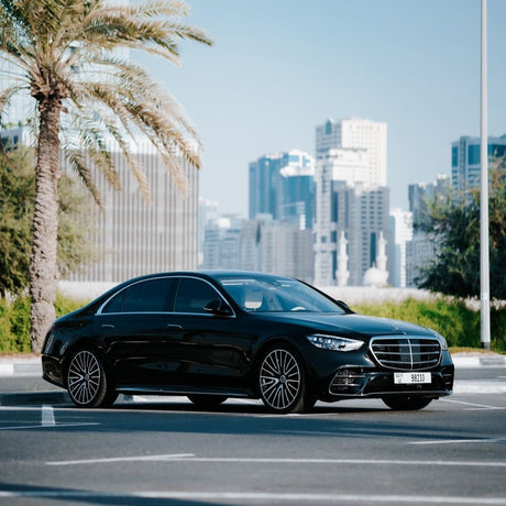 Mercedes S-klasse zwart